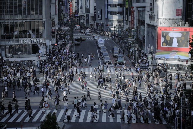 Shibuya street scene